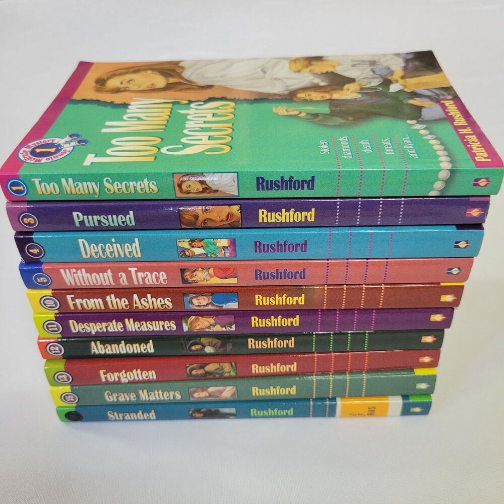 Vtg 90s Lot 10 Jennie McGrady Mystery Books Patricia Rushford Secrets Deceived - Picture 3 of 16